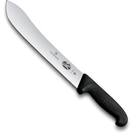 Swiss Army Brands Victorinox 40530 Kitchen Fibrox Pro Butcher 10In Straight Blade, 10.25In Width At Handle Black VIC-5.7403.25